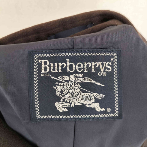 バーバリーズ BURBERRYS cashmere ウール カシミヤ チェスターコート メンズ L