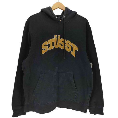 ステューシー Stussy CHENILLE ARCH ロゴ プルオーバーパーカー メンズ import:L