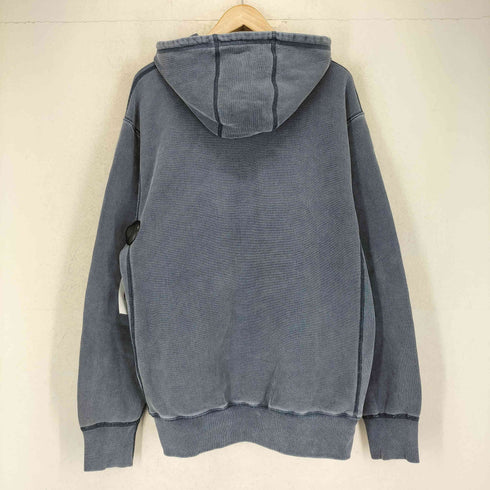 エフティーシー FTC 26SS PIGMENT DYED BOX LOGO ZIP UP HOODY ピグメントダイ ボックスロゴ ジップアップ フーディー メンズ import:M