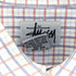 ステューシー Stussy ショーンフォント刺繍 チェック S/S レギュラーカラーシャツ メンズ import:M