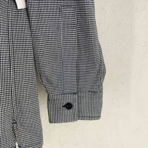 エディーバウアー Eddie Bauer 千鳥格子 ジップアップ シャツジャケット メンズ import:M