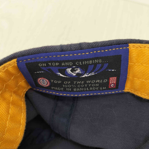 TOP OF THE WORLD トップオブザワールド カレッジロゴキャップ メンズ