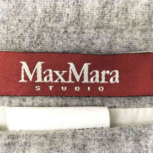 マックスマーラ MAX MARA 赤タグ ウール混 タイト スカート レディース EUR:38