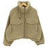 ザラ ZARA 裏地キルティング クロップ ボアジャケット レディース import:XL