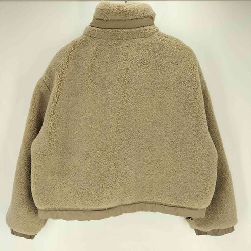 ザラ ZARA 裏地キルティング クロップ ボアジャケット レディース import:XL