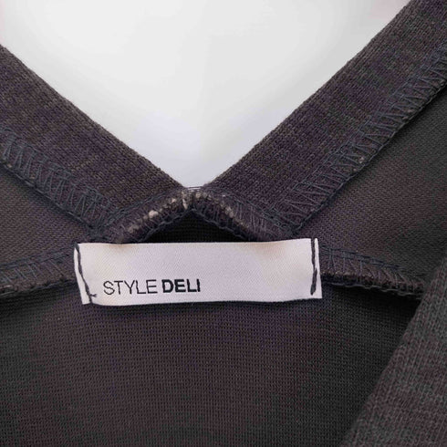 スタイルデリ STYLE DELI vネック タイトニットワンピース レディース
