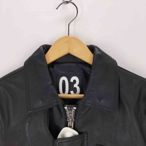 Liugoo Leathers リューグーレザーズ VaLLet バレット 02 シングルライダースジャケット メンズ M