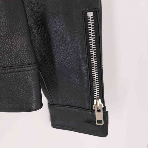 Liugoo Leathers リューグーレザーズ VaLLet バレット 02 シングルライダースジャケット メンズ M