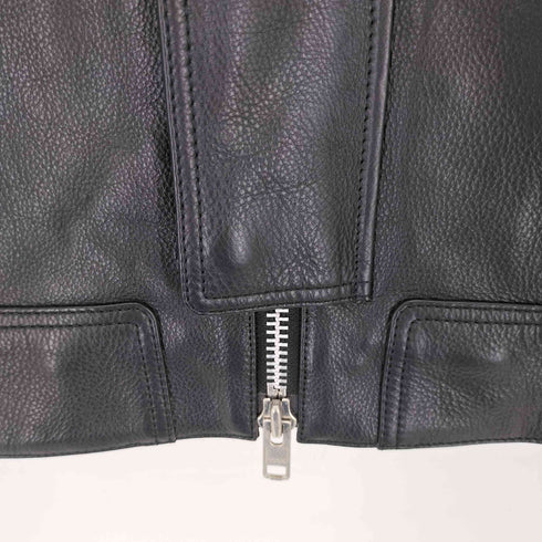 Liugoo Leathers リューグーレザーズ VaLLet バレット 02 シングルライダースジャケット メンズ M
