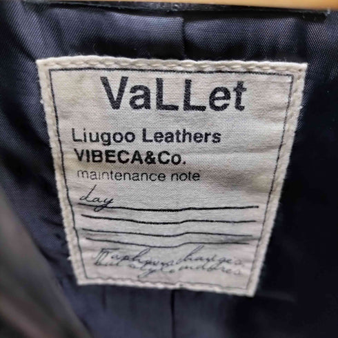 Liugoo Leathers リューグーレザーズ VaLLet バレット 02 シングルライダースジャケット メンズ M