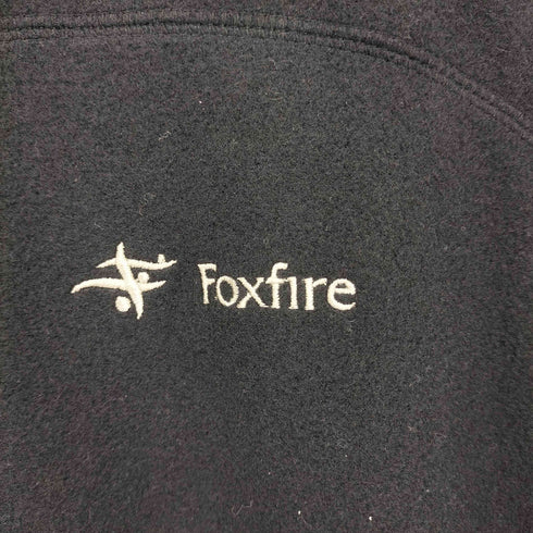 フォックスファイヤー foxfire ロゴ刺繍 フリースジャケット メンズ JPN:L