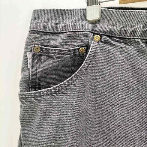 カーハート Carhartt 90S OLD MADE IN USA BLACK DENIM PANTS USA製 星タグ ブラック ストレート デニム パンツ ユニオンチケット TALON ジップ ビックサイズ メンズ 44×32
