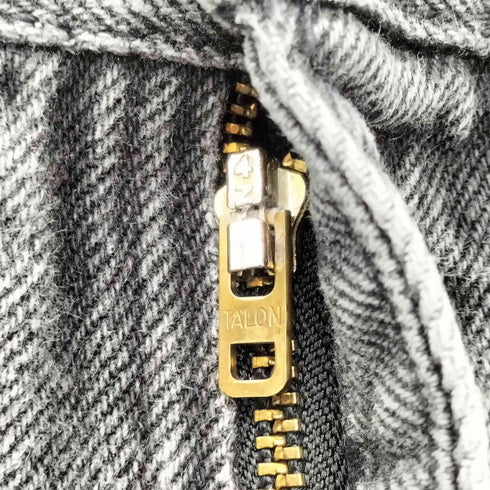カーハート Carhartt 90S OLD MADE IN USA BLACK DENIM PANTS USA製 星タグ ブラック ストレート デニム パンツ ユニオンチケット TALON ジップ ビックサイズ メンズ 44×32