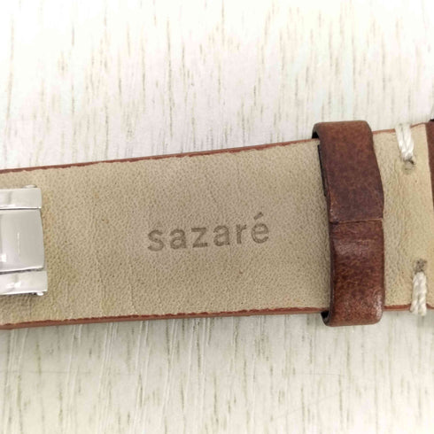 SAZARE サザレ SK01 BROWN COW LETHER リストウォッチ メンズ