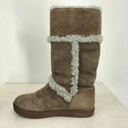 トリーバーチ TORY BURCH アメリア シアリング ムートンブーツ ELEPHANT 077 レディース US:5