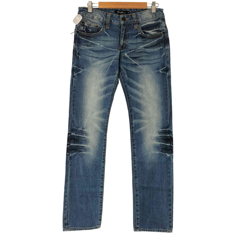 Root Three Style デザインポケット ストレートデニムパンツ y2k メンズ JPN:M