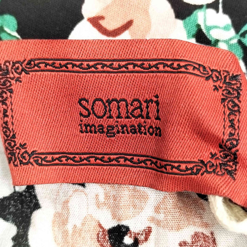 somari imagination 花柄プリントワンピース レディース FREE