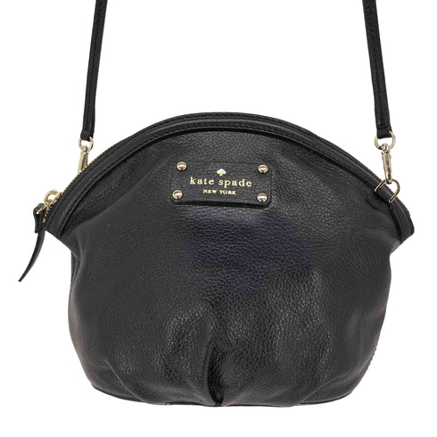 ケイトスペード Kate spade シボ革 レザー ショルダーバッグ レディース