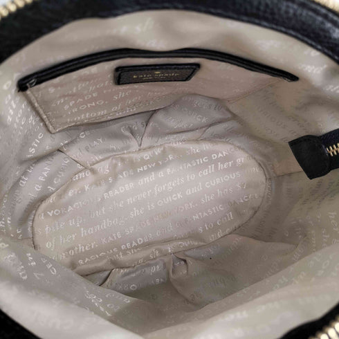ケイトスペード Kate spade シボ革 レザー ショルダーバッグ レディース