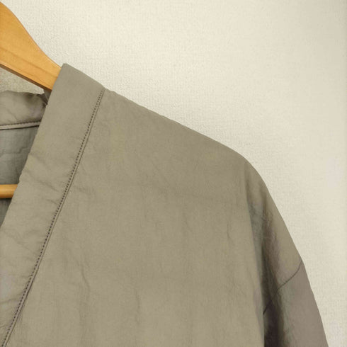 ナンガ NANGA ノーカラーダウンコート レディース import:L