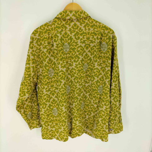 HAVE A GRATEFUL DAY OPEN COLLAR LONG SLEEVE SHIRTS 総柄シャツ メンズ JPN:L