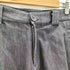 JCAESAR Pleated double-sided denim ワイド バギー デニム パンツ ブラック メンズ JPN:L