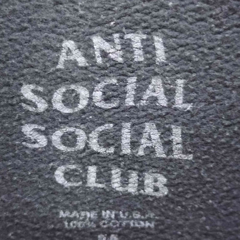 アンチソーシャルソーシャルクラブ ANTI SOCIAL SOCIAL CLUB ロゴプリントパーカー メンズ M