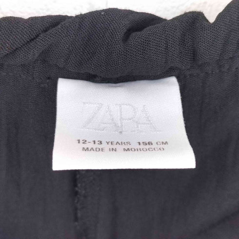 ザラ ZARA WIDE-LEG TEXTURED SKORT TROUSERS レディース 156cm