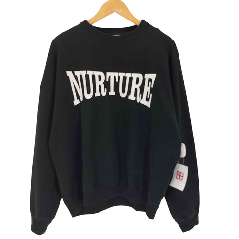 ミスタージェントルマン MISTERGENTLEMAN NURTURE グラフィックプリント クルーネックスウェットシャツ メンズ M