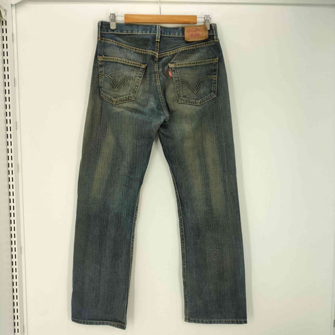 リーバイス Levis 00S EURO ユーロ 00501 ボタン裏093刻印 縦落ち ウォッシュド ストレート デニム パンツ メンズ