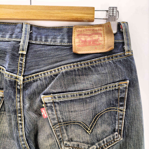 リーバイス Levis 00S EURO ユーロ 00501 ボタン裏093刻印 縦落ち ウォッシュド ストレート デニム パンツ メンズ