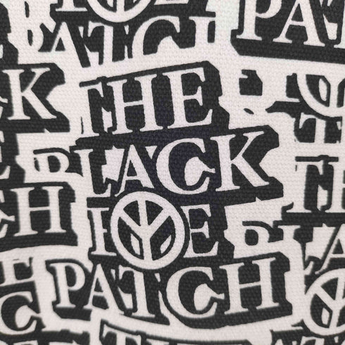 ザブラックアイパッチ THE BLACK EYE PATCH BABYLON LA バビロン BABYLON TOTE BAG ロゴ 総柄 トートバッグ メンズ