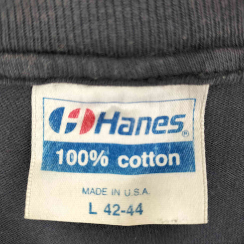 ヘインズ Hanes 1989S USA製 バンドツアー 両面プリント Tシャツ メンズ import:L