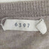 6397 クルーネック シアーニット レディース import:XS
