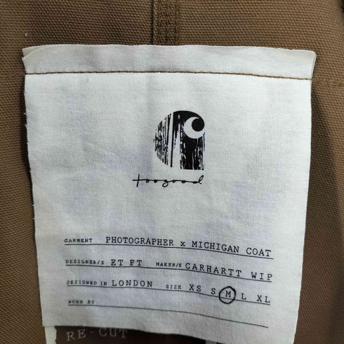 カーハートワークインプログレス Carhartt WIP THE PHOTOGRAPHER X MICHIGAN COAT フォトグラファー ジャケット メンズ M
