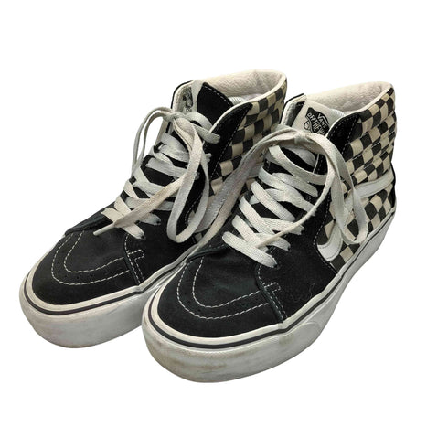 バンズ VANS OLD SKOOL 厚底 ハイカットスニーカー レディース JPN:23.5