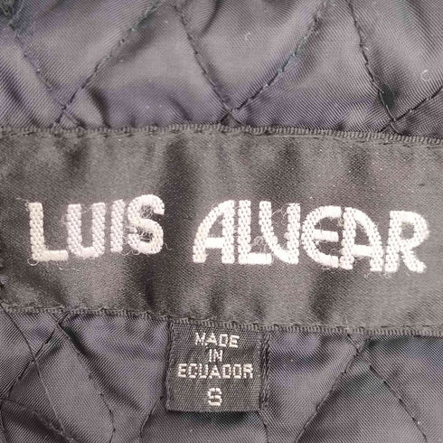 LUIS ALVEAR 裏地キルティング ナイロン ショートトレンチコート メンズ