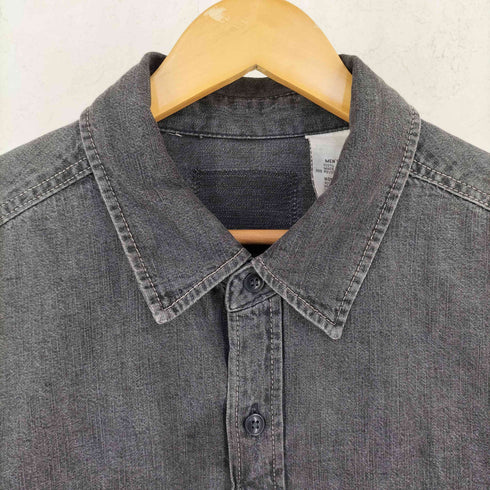 リーバイス Levis 90-00s ブラック デニム シャツ メンズ XL