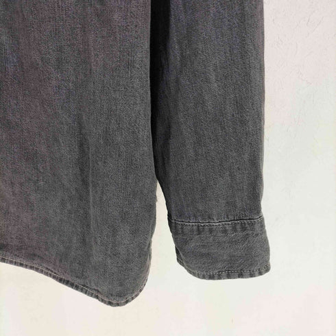 リーバイス Levis 90-00s ブラック デニム シャツ メンズ XL
