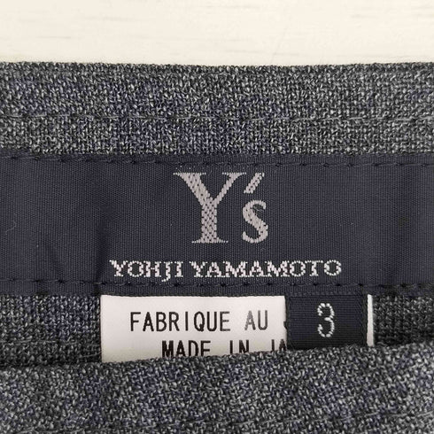 ワイズ Ys 100番台 ウールギャバ 4P スラックス レディース JPN:3