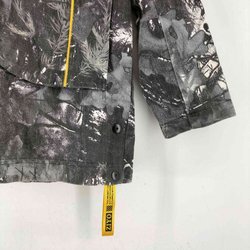 YISHU HOMME フーデットデニムジャケット メンズ