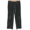 キャサリンハムネットロンドン KATHARINE HAMNETT LONDON ドロップ型 ジッパー ベルベットストレートパンツ メンズ JPN:M