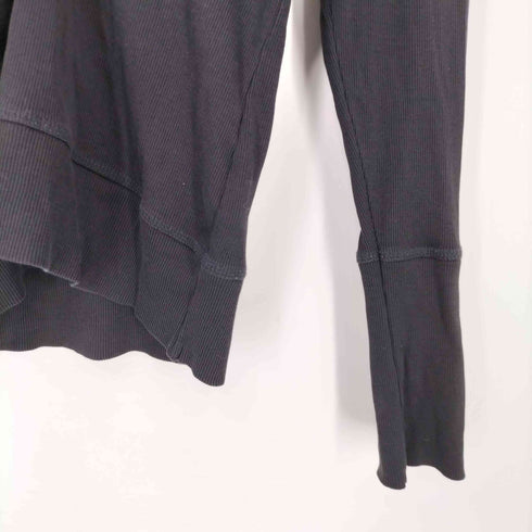 ヒューゴボス HUGO BOSS レースアップ リブ ポロ カットソー Y2K レディース