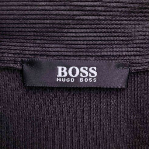 ヒューゴボス HUGO BOSS レースアップ リブ ポロ カットソー Y2K レディース