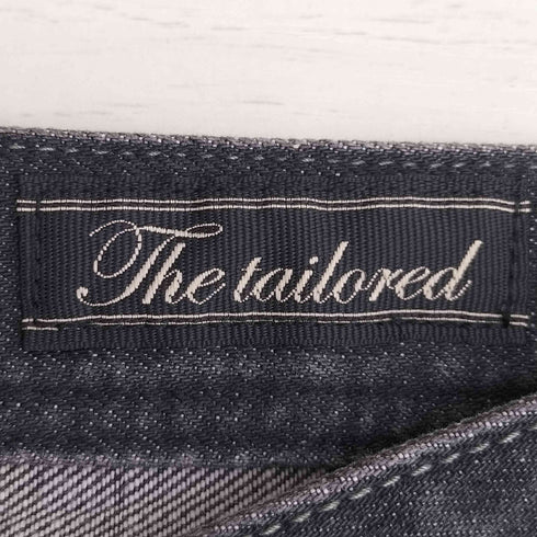 ビッグジョン BIG JOHN The Tailored ダイヤモンド刺繍 ストレートデニムパンツ メンズ 31