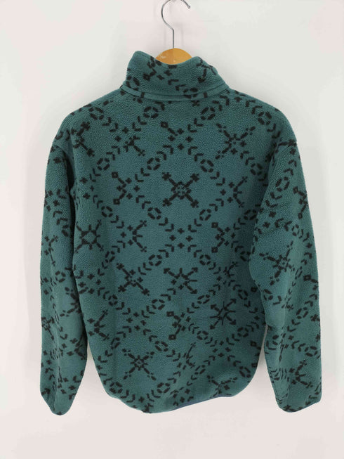 パタゴニア patagonia 1994 USA製 Synchilla Snap-T Pullover 雪結晶 プリントシンチラスナップT メンズ import:S