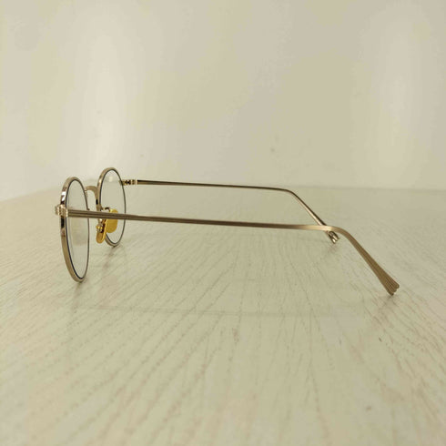 OG x OLIVER GOLDSMITH オーバルメタルフレーム眼鏡 レディース