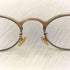 OG x OLIVER GOLDSMITH オーバルメタルフレーム眼鏡 レディース
