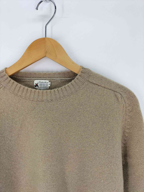 PorterClub ウール100 クルーネック セーター メンズ import:L