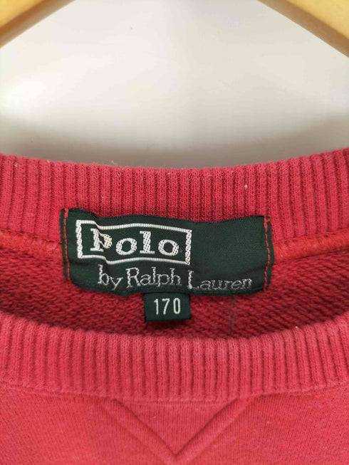 ポロバイラルフローレン Polo by RALPH LAUREN ポニー刺繍 ラグラン スウェット レディース 170